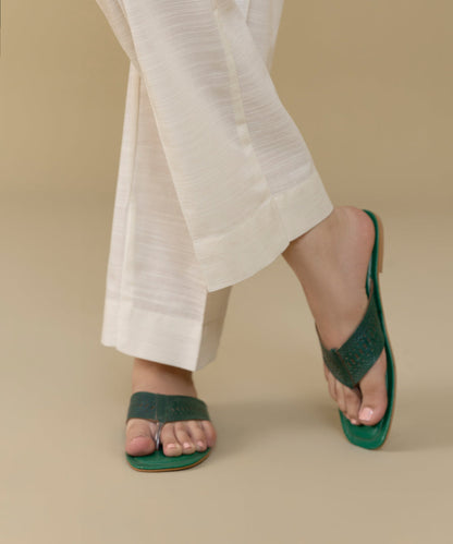 Sapphire - Khaddar Straight Pants