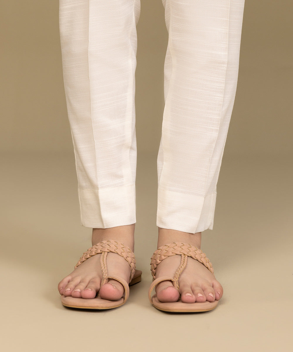 Sapphire - Khaddar Cigarette Pants
