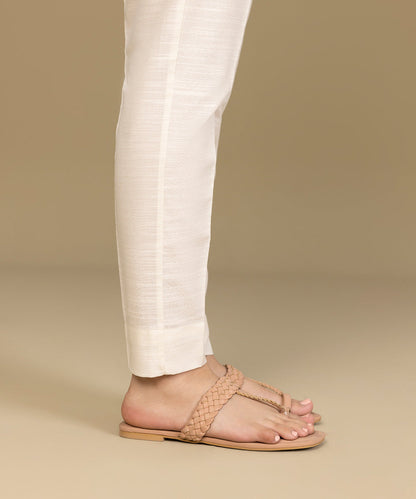 Sapphire - Khaddar Cigarette Pants