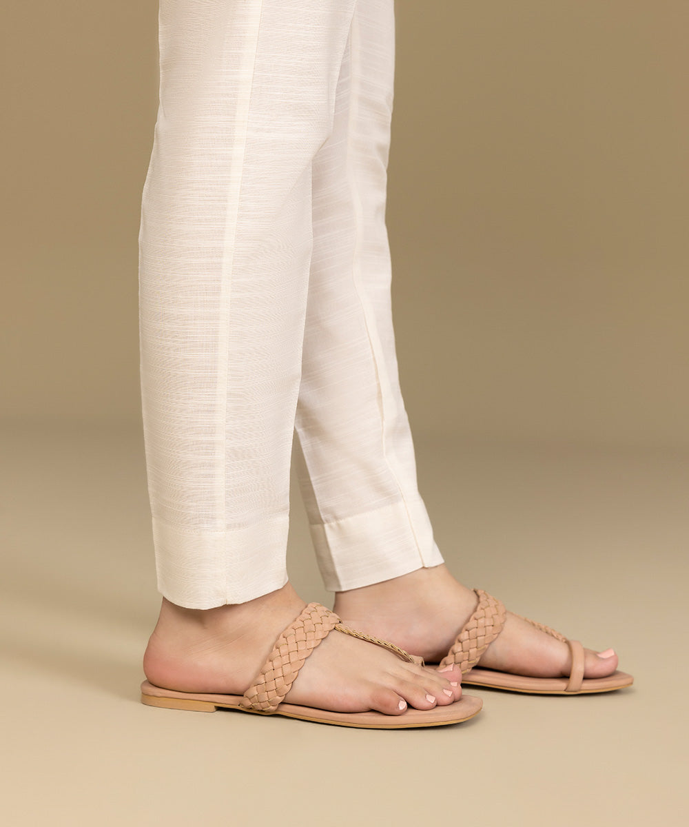 Sapphire - Khaddar Cigarette Pants