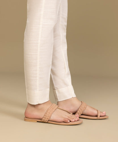 Sapphire - Khaddar Cigarette Pants