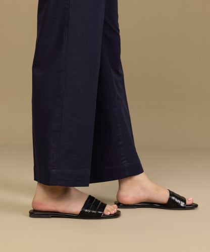 Sapphire - Khaddar Straight Pants
