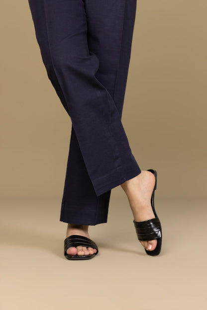 Sapphire - Khaddar Straight Pants