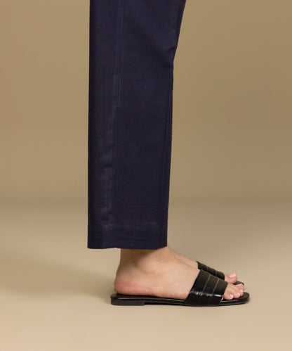 Sapphire - Khaddar Straight Pants