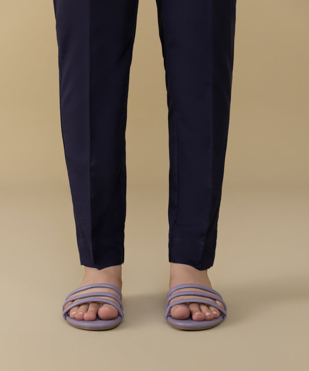 Sapphire - Khaddar Cigarette Pants