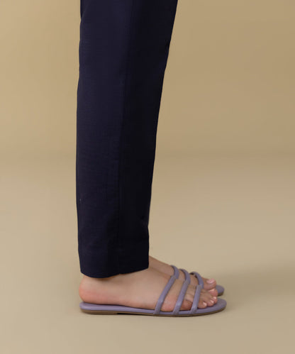 Sapphire - Khaddar Cigarette Pants