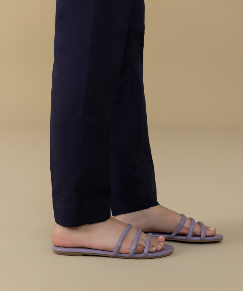 Sapphire - Khaddar Cigarette Pants