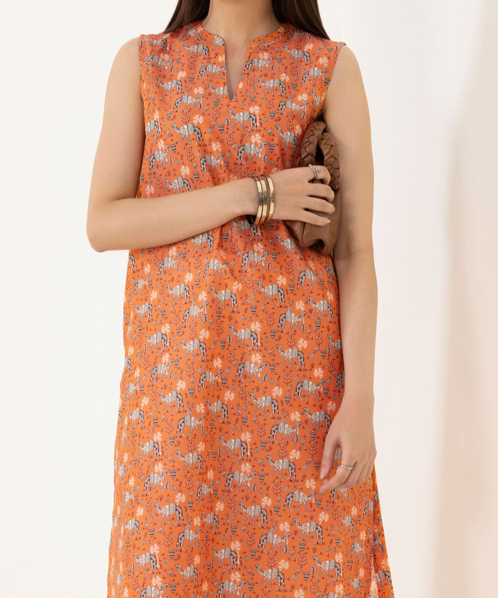 Sapphire - Printed Lawn Shirt