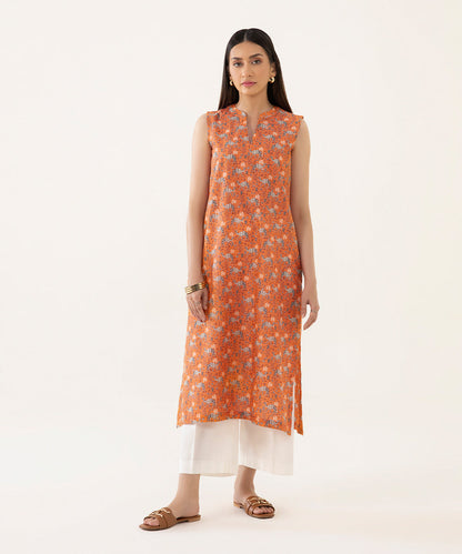 Sapphire - Printed Lawn Shirt