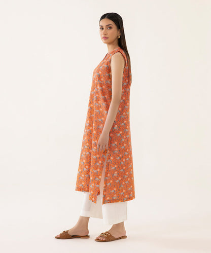 Sapphire - Printed Lawn Shirt