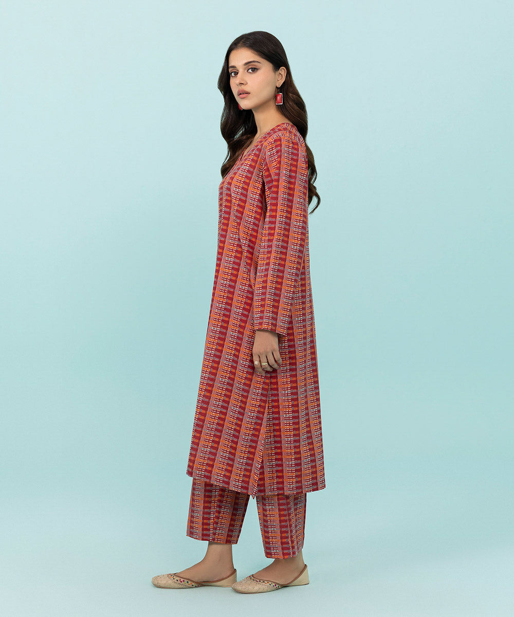 Sapphire - Printed Khaddar Shirt