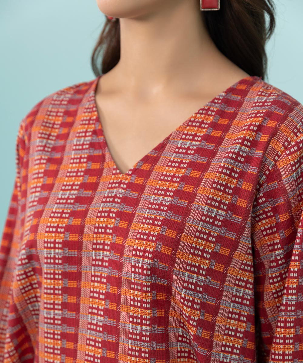 Sapphire - Printed Khaddar Shirt