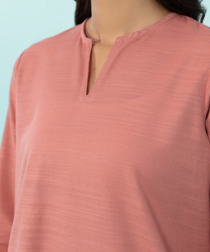 Sapphire - Solid Khaddar Shirt
