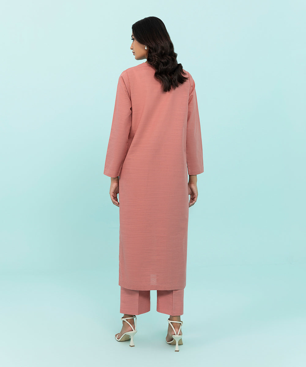 Sapphire - Solid Khaddar Shirt