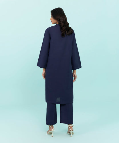 Sapphire - Solid Khaddar Shirt