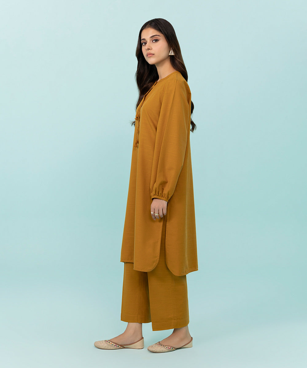 Sapphire - Solid Khaddar Shirt