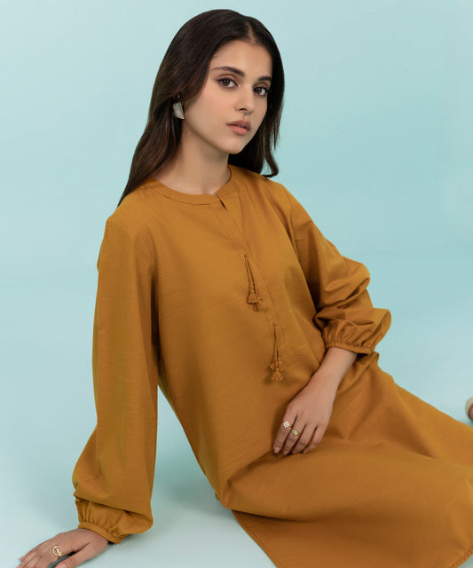 Sapphire - Solid Khaddar Shirt