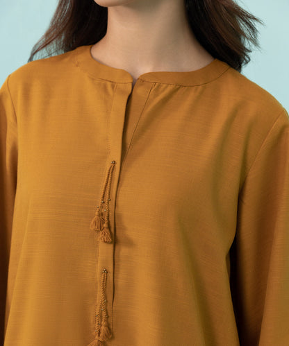 Sapphire - Solid Khaddar Shirt