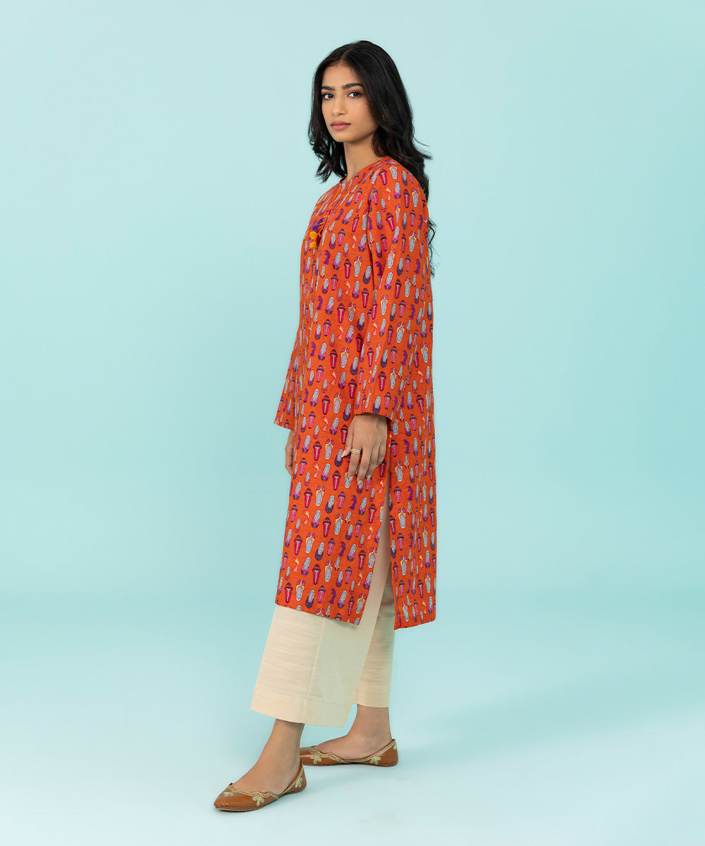 Sapphire - Printed Khaddar Shirt
