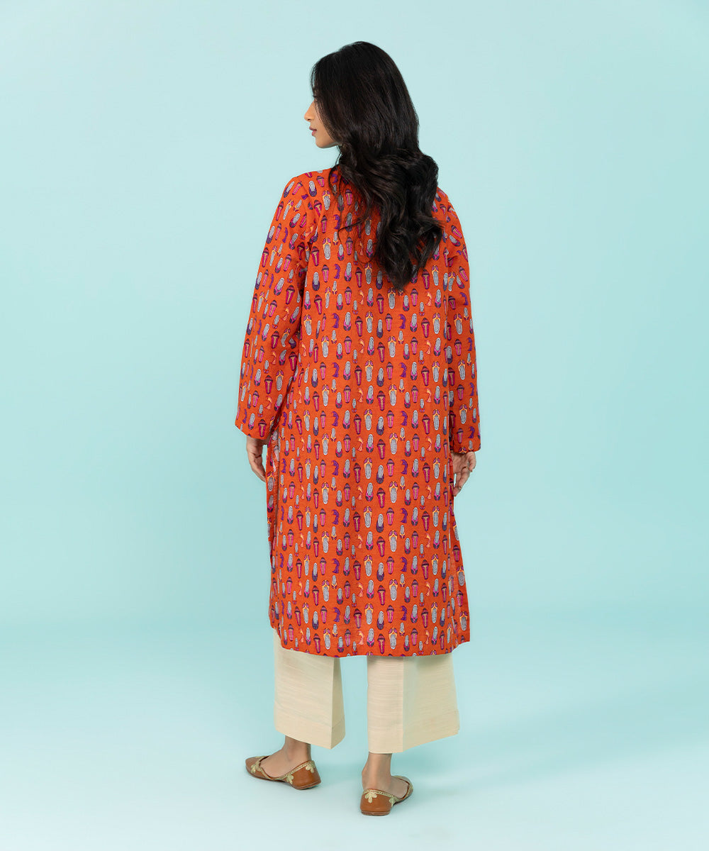 Sapphire - Printed Khaddar Shirt