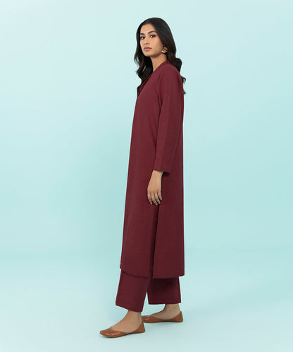 Sapphire - Solid Khaddar Shirt