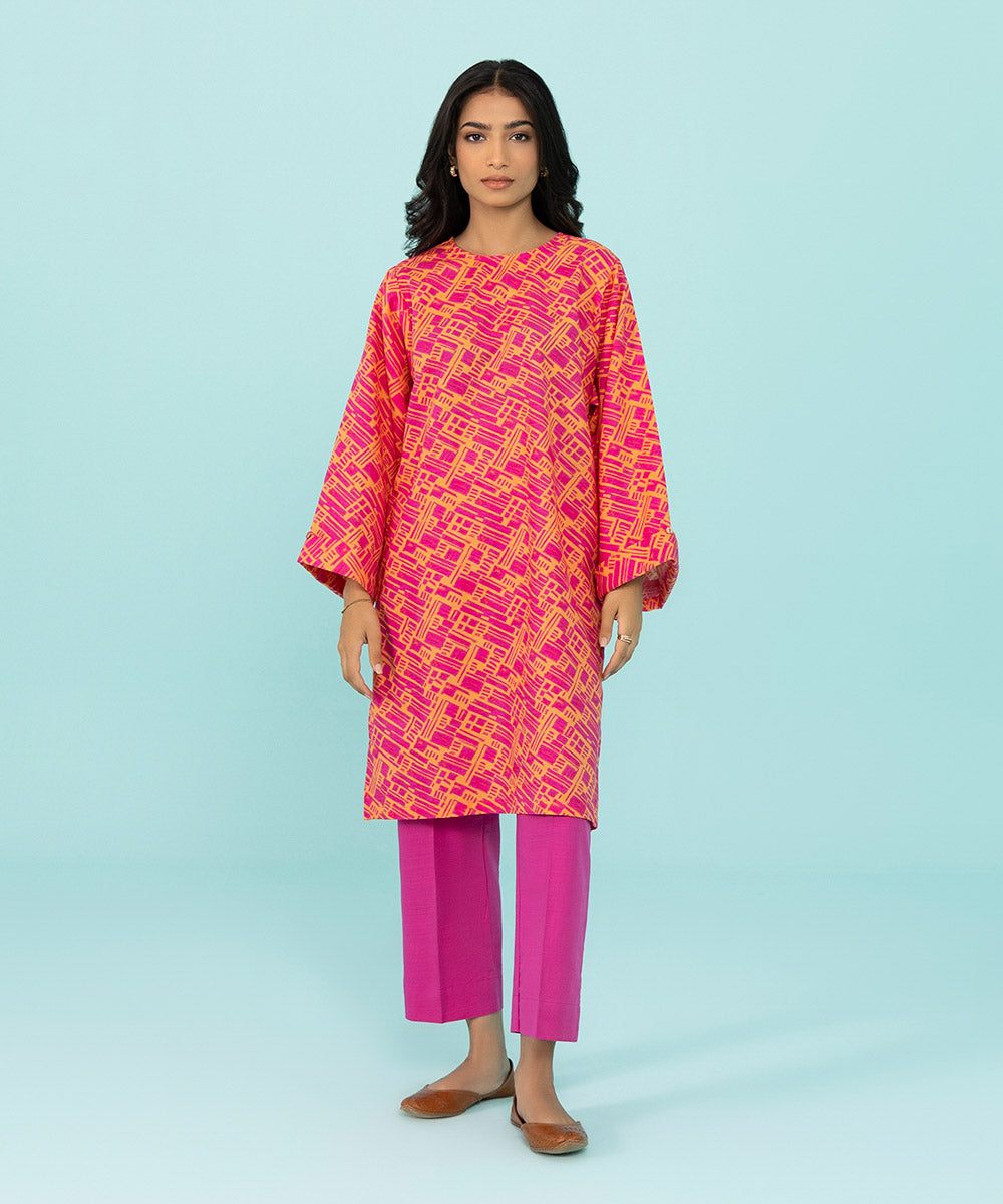 Sapphire - Printed Khaddar Shirt