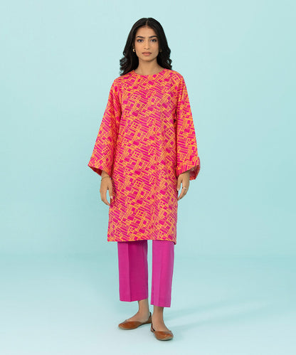 Sapphire - Printed Khaddar Shirt