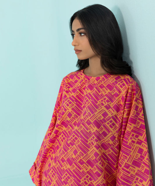 Sapphire - Printed Khaddar Shirt