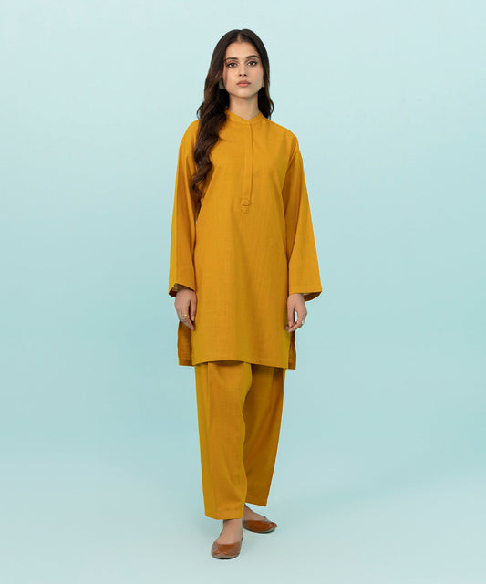 Sapphire - 2 Piece - Solid Khaddar Suit