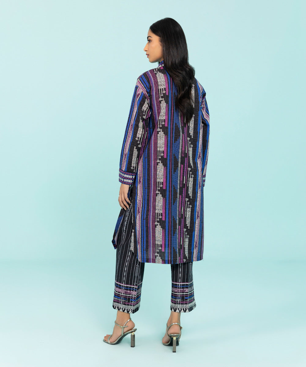 Sapphire - Embroidered Khaddar Shirt