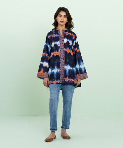 Sapphire - Embroidered Khaddar Jacket