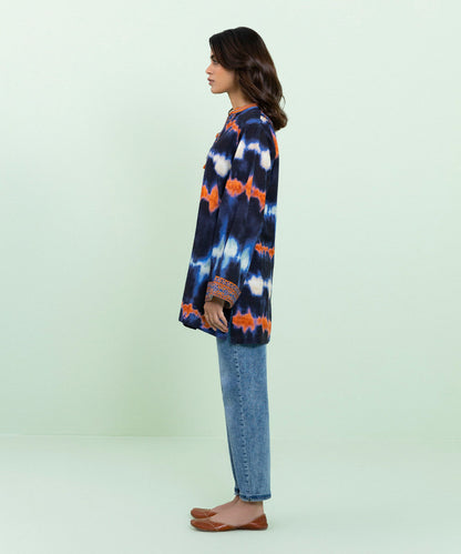 Sapphire - Embroidered Khaddar Jacket