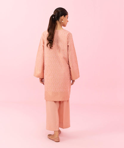 Sapphire - 2 Piece - Embroidered Dobby Suit