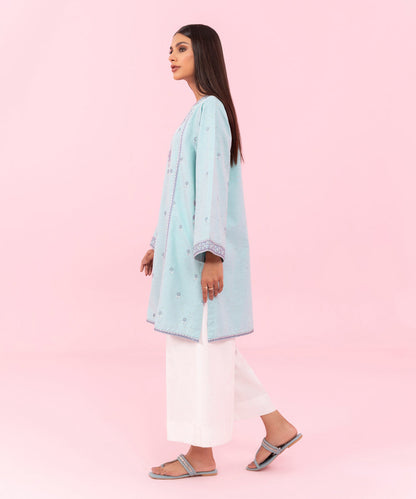 Sapphire - Embroidered Multi Neps Shirt