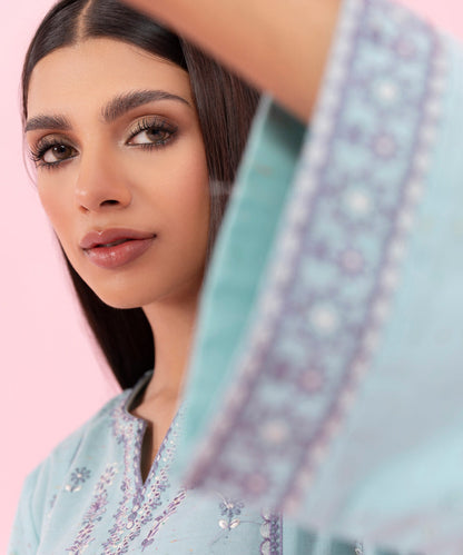 Sapphire - Embroidered Multi Neps Shirt