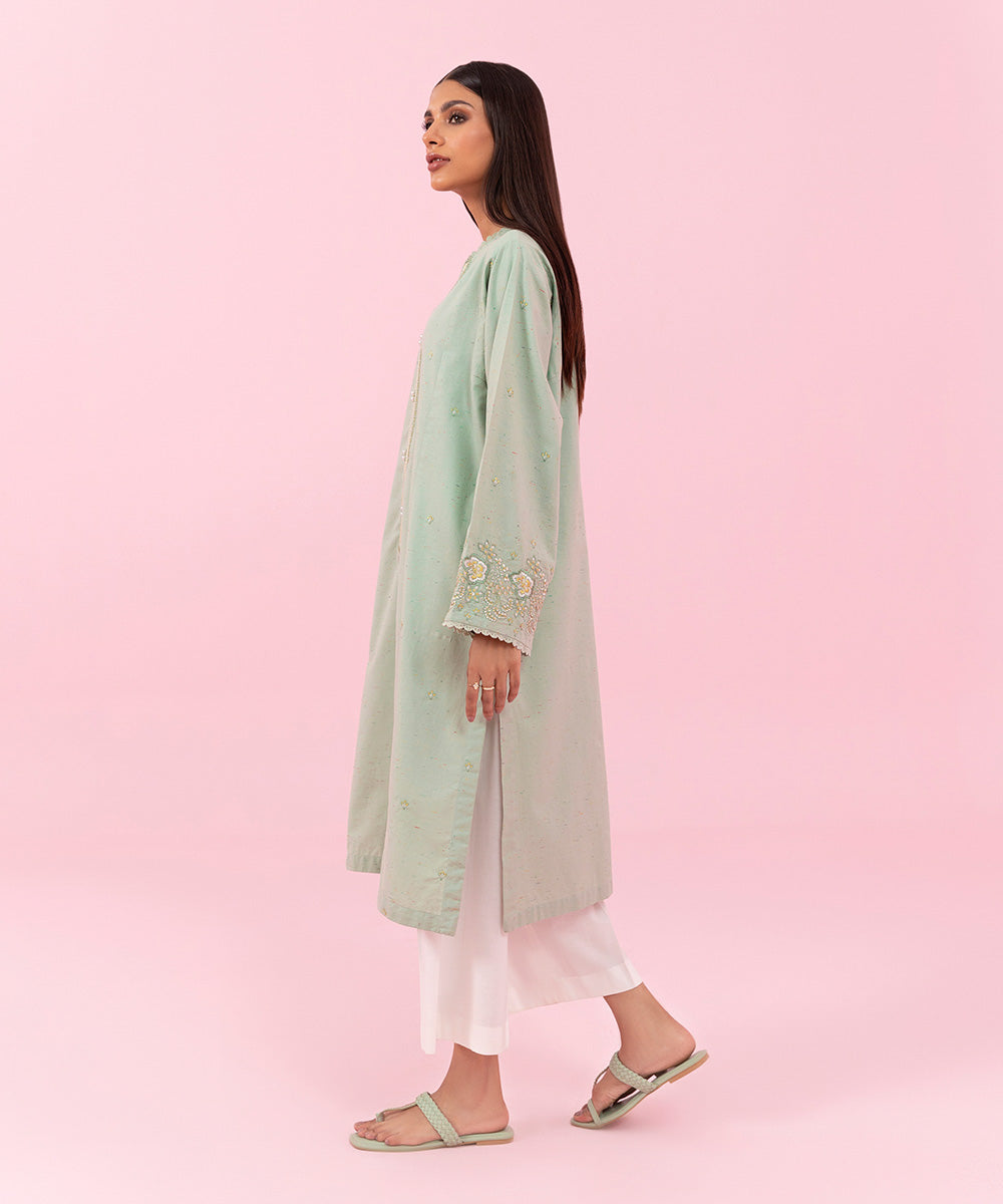 Sapphire - Embroidered Multi Neps Shirt