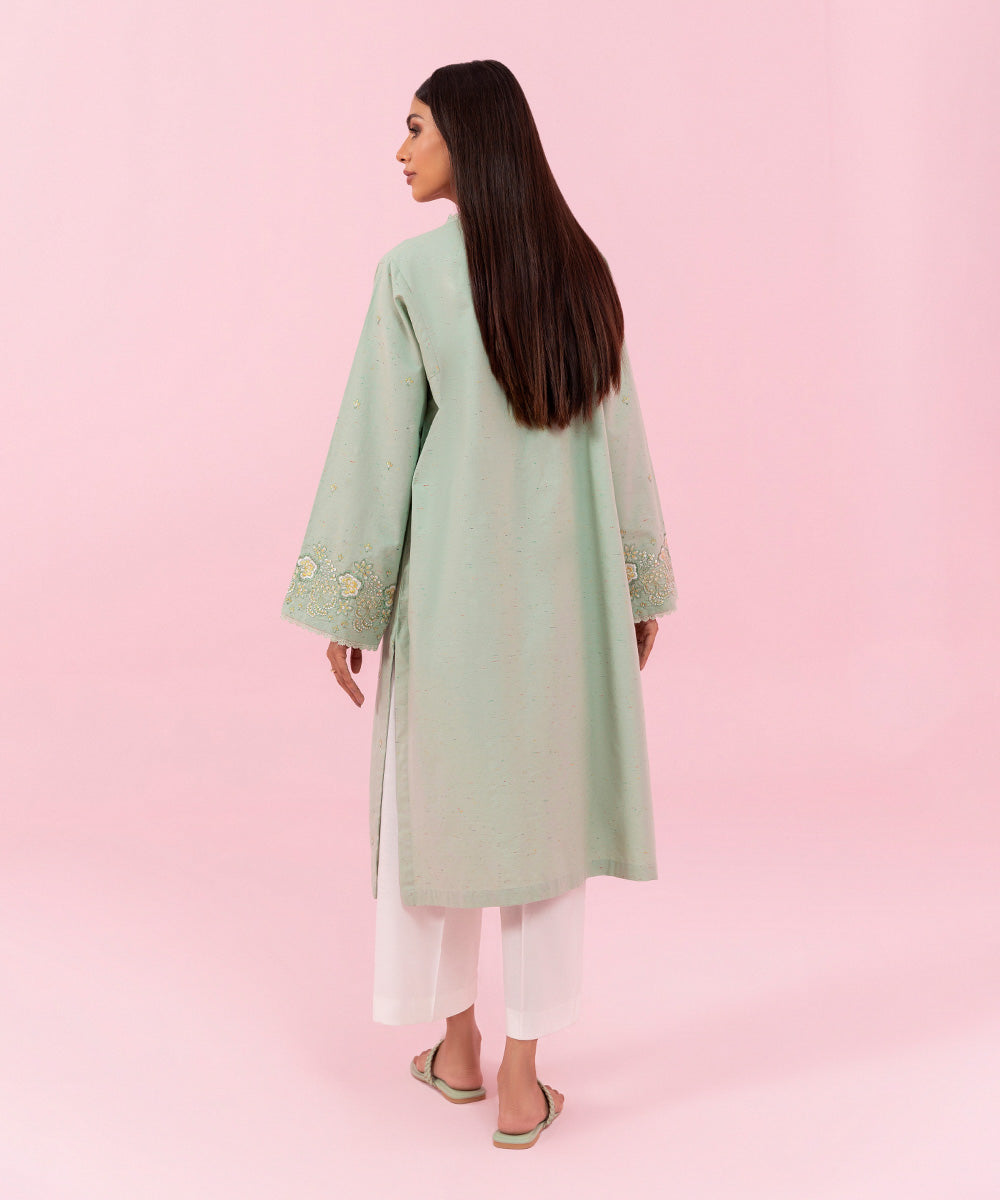 Sapphire - Embroidered Multi Neps Shirt