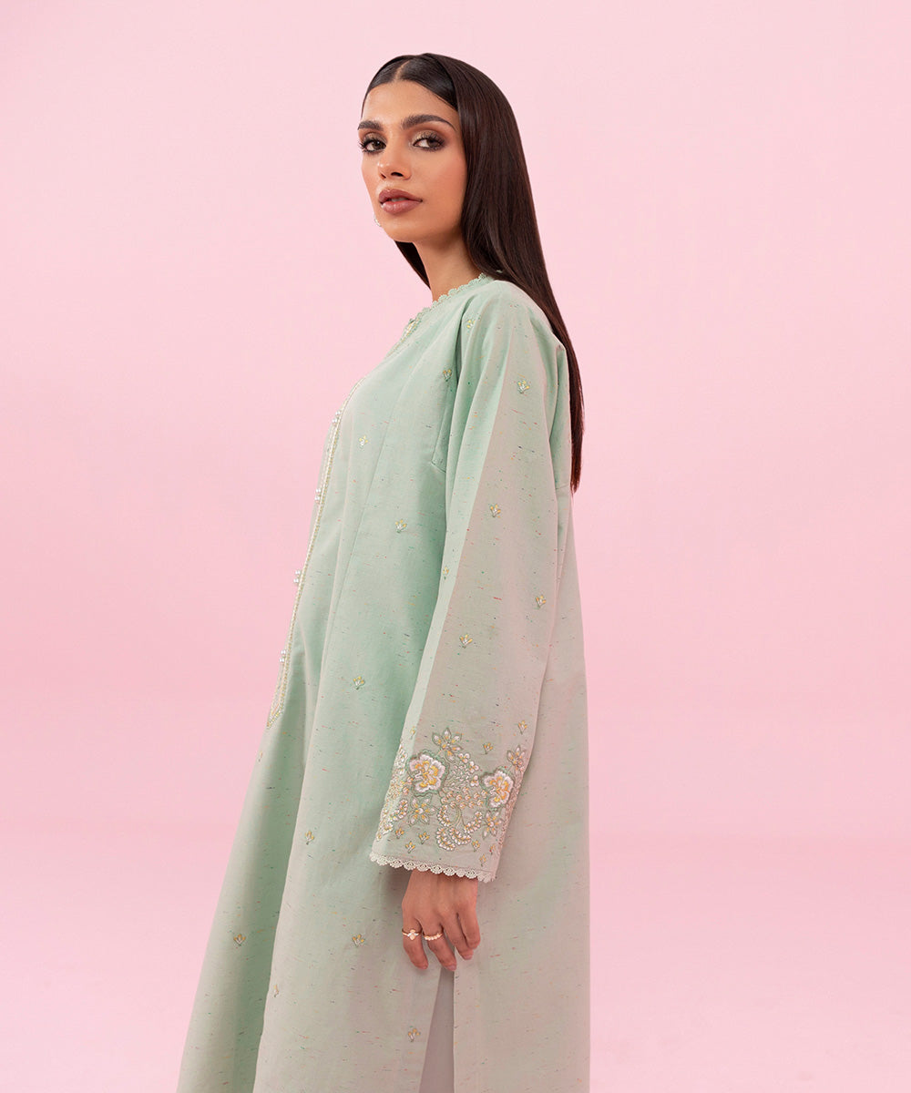 Sapphire - Embroidered Multi Neps Shirt
