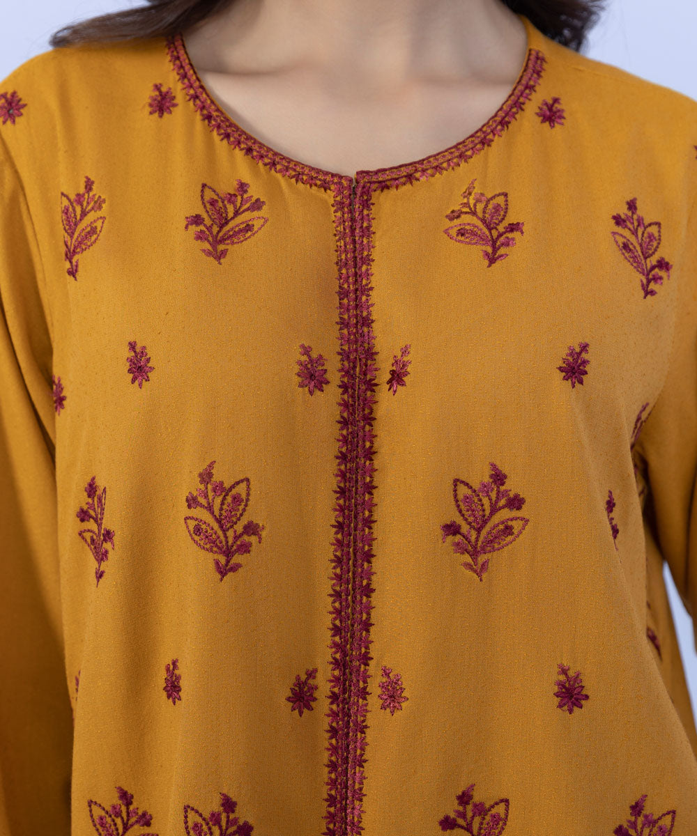 Sapphire - 2 Piece - Embroidered Karandi Suit