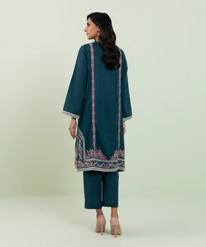 Sapphire - 2 Piece - Embroidered Karandi Suit