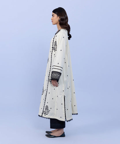 Sapphire - Embroidered Cotton Shirt