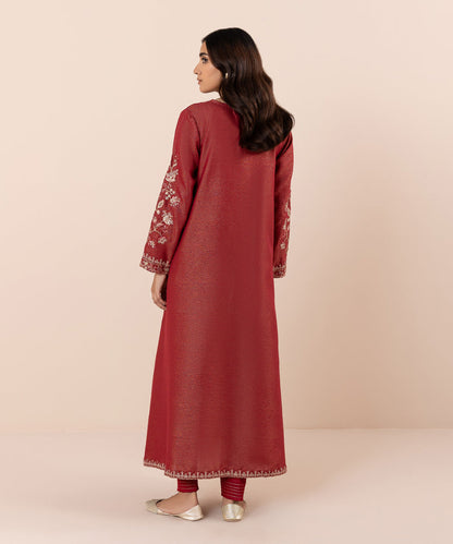 Sapphire - 2 Piece - Embroidered Jacquard Suit