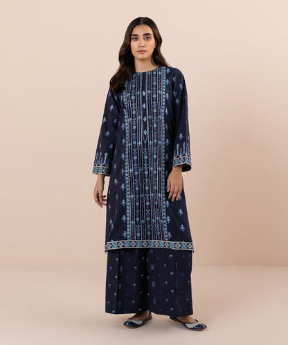 Sapphire - 2 Piece - Embroidered Jacquard Suit