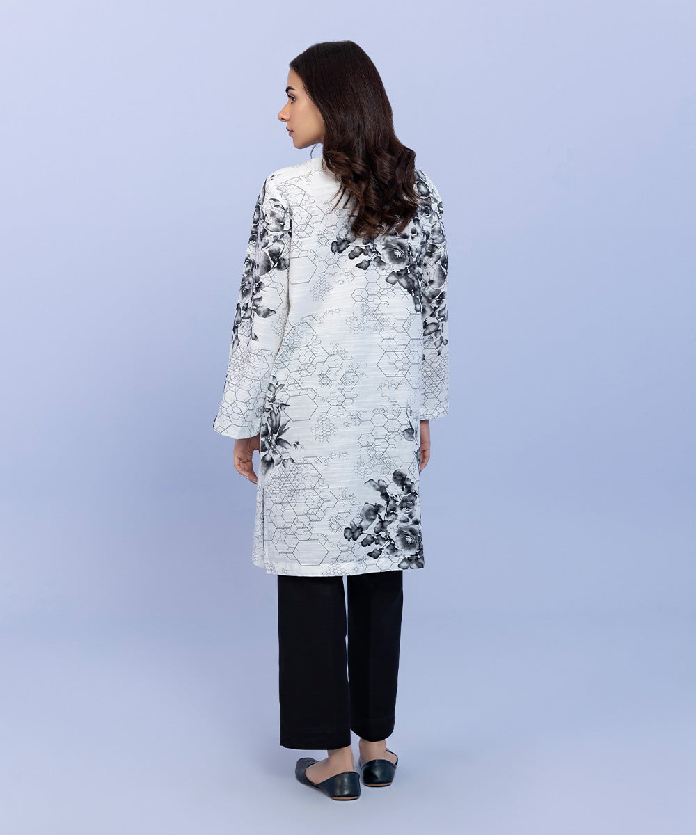 Sapphire - Embroidered Khaddar Shirt