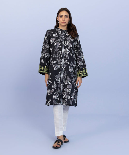 Sapphire - Embroidered Khaddar Shirt