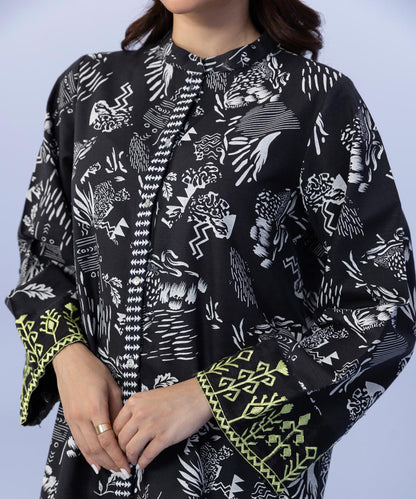Sapphire - Embroidered Khaddar Shirt
