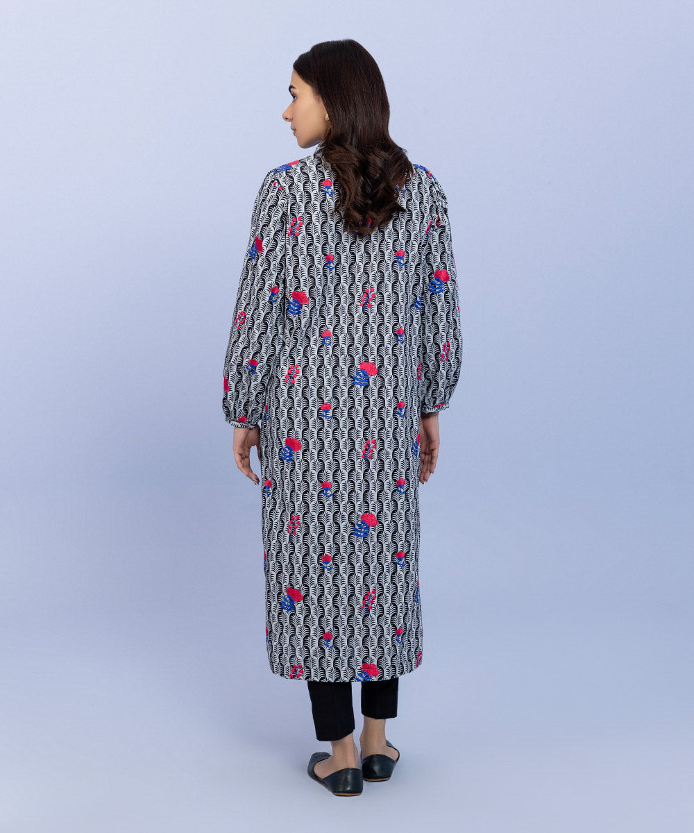 Sapphire - Embroidered Khaddar Shirt