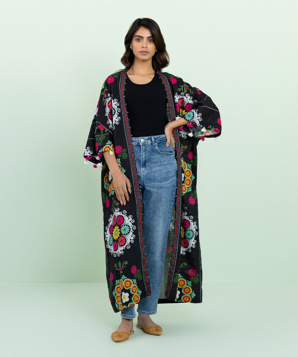 Sapphire - Boxy Front Open Jacket