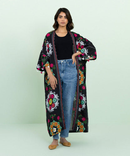 Sapphire - Boxy Front Open Jacket