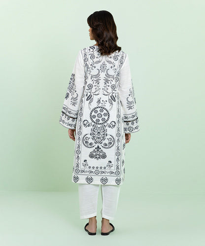 Sapphire - Printed Khaddar Shirt